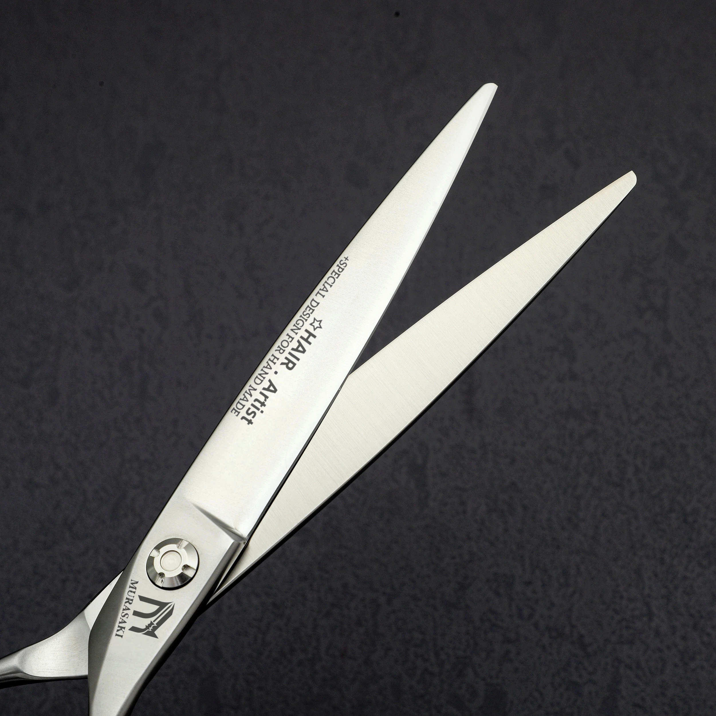 

MURASAKI Professional Hairdressing Scissors，VG10 Steel Hair Cutting Shears，Set of 6.0-6.5-7.0 Inches Barber Scissors for Salon