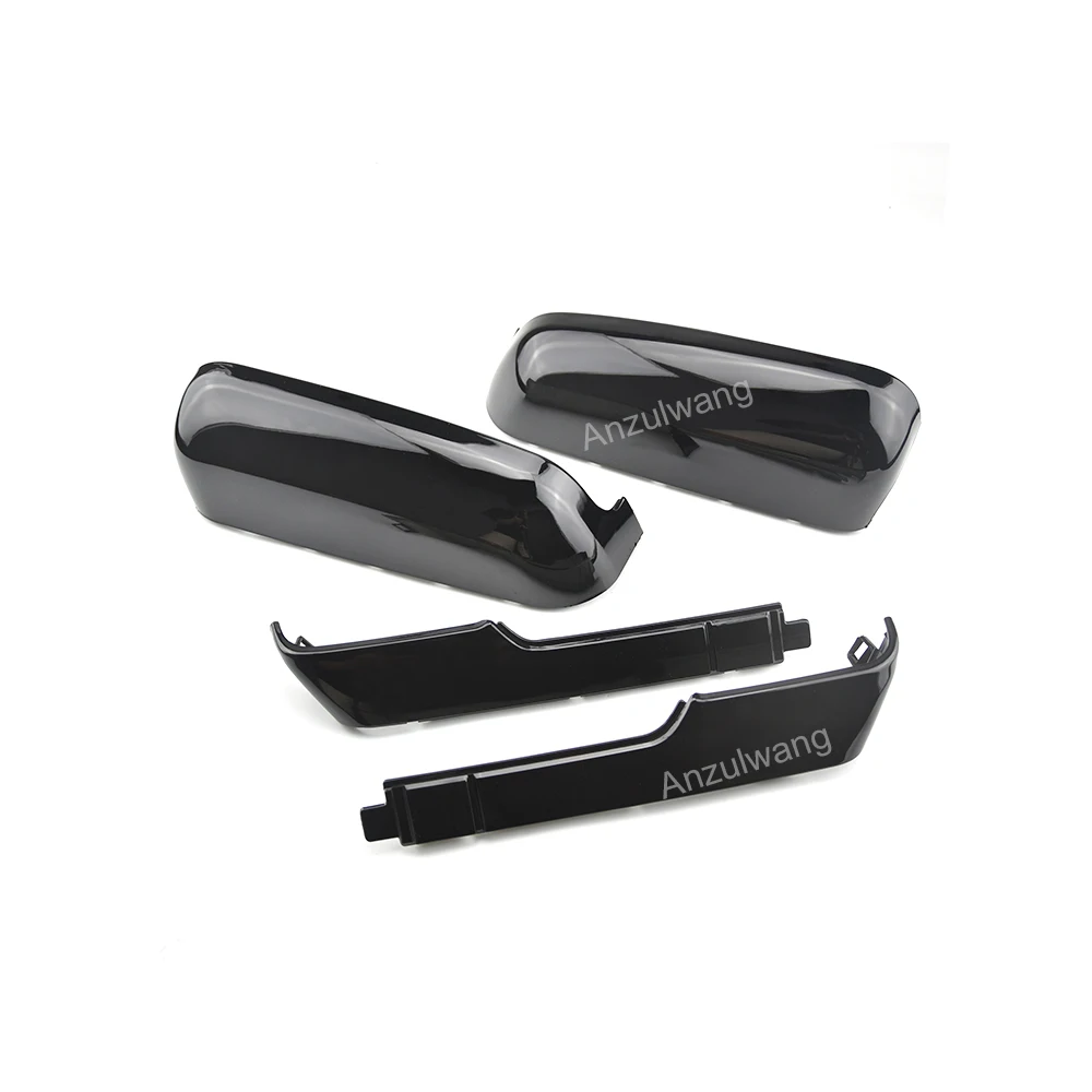 

For Chevy Silverado GMC Sierra HD 2500 3500 2020 2021 2022 2023 Rear Mirror Shell Car Top&Side Wing Rearview Mirror Cover Caps