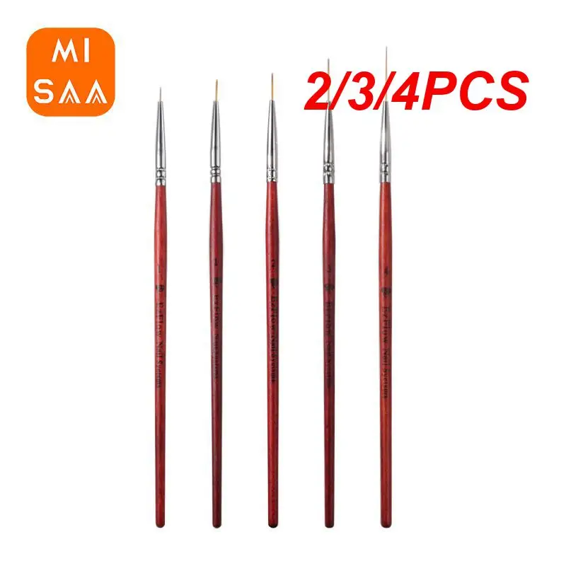 2/3/4PCS Nail Pencil Firm And Resistant To Detachment Can Be Used For A Long Time Will Not Fade Or Deform Makeup