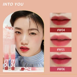 INTO YOU Lipgloss Long-Lasting Liquid Lipstick Waterproof Non-Stick Cup Moisturizing Lip Cosmetic  Lip Tint