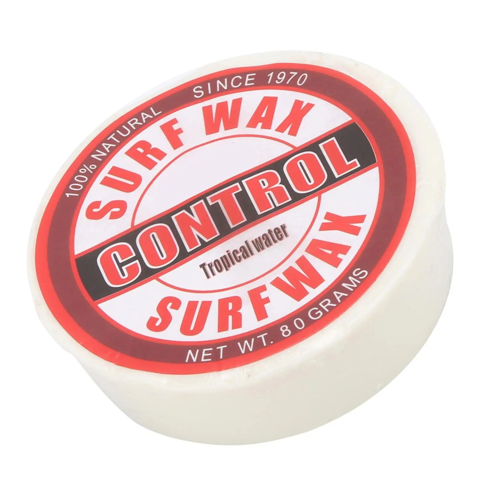 Portable Surfboard Base Wax with Comb - 3.1x2.0x0.4in