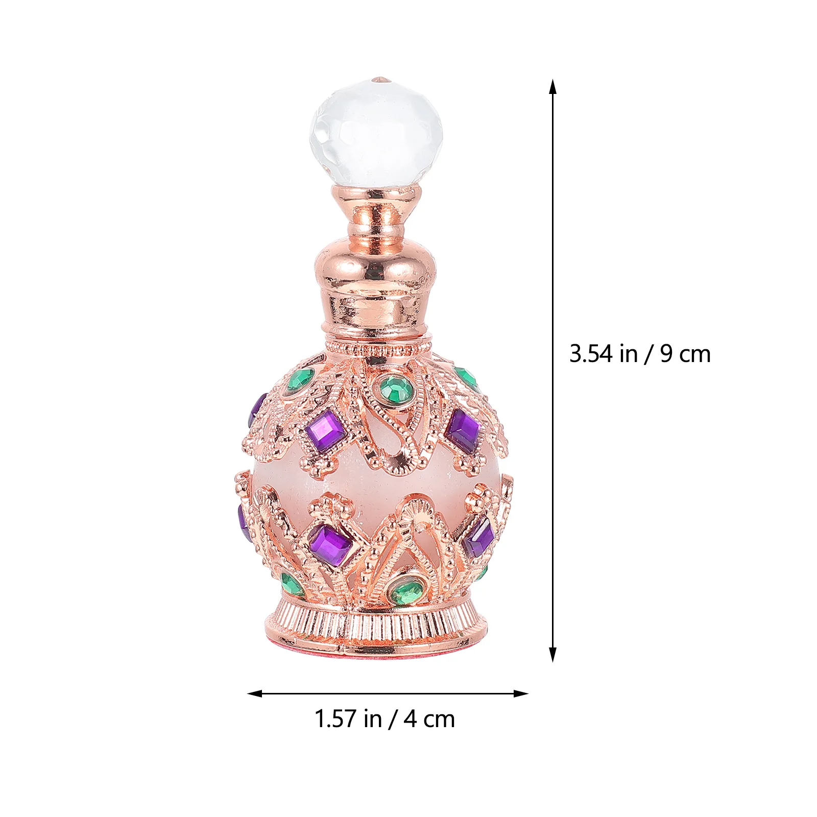 

Water Dispenser Flavor Bottle Essential Oil Mini Perfume Alloy Aromatherapy Refillable