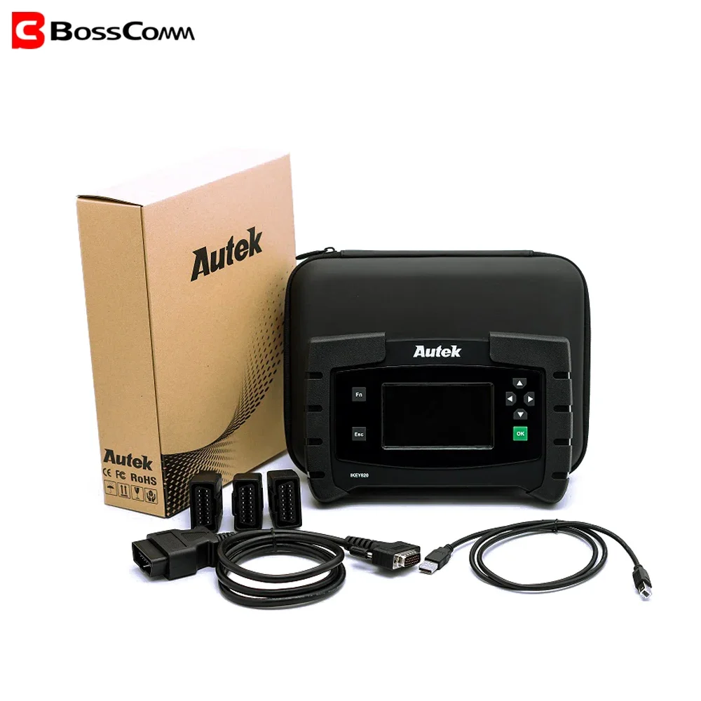 Autek IKey820 Car-Key-Programmer for Ford Toyota Tool Auto Keyless Programmer Read Immobilizer pincode