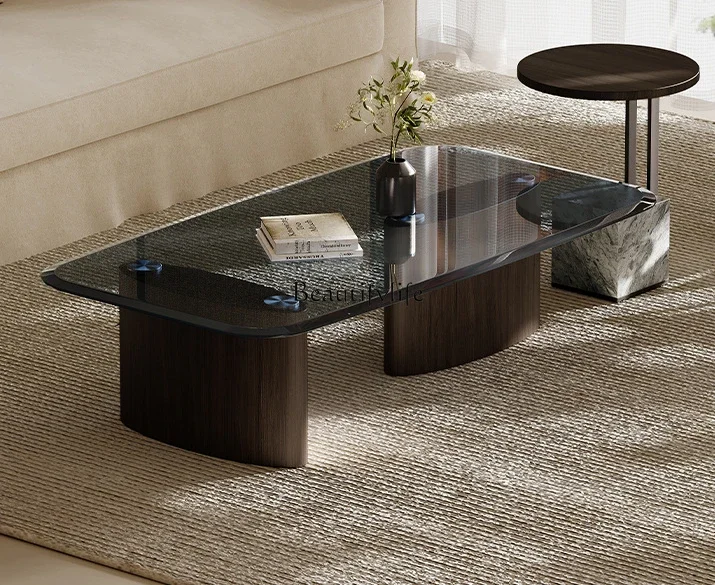 

FG11Чайный столик в античном стиле для гостиной, дома, свет, роскошный стеклянный чайный столик, комбинация