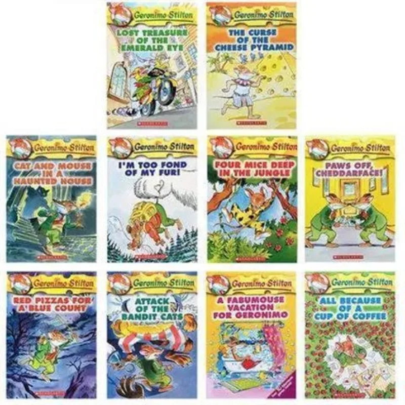 80 Engelse Verhalenboek Voor Kinderen Geronimo Stilton Engels Prentenboek Helpt Kind Lezer Te Worden Voor Vroege Educatie Boek