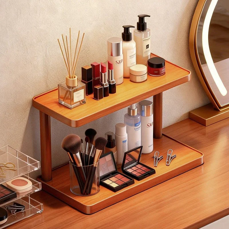 

Desktop multi-layer storage rack 2026 new model for home, dormitory, office, kitchen, and household items storage organizer