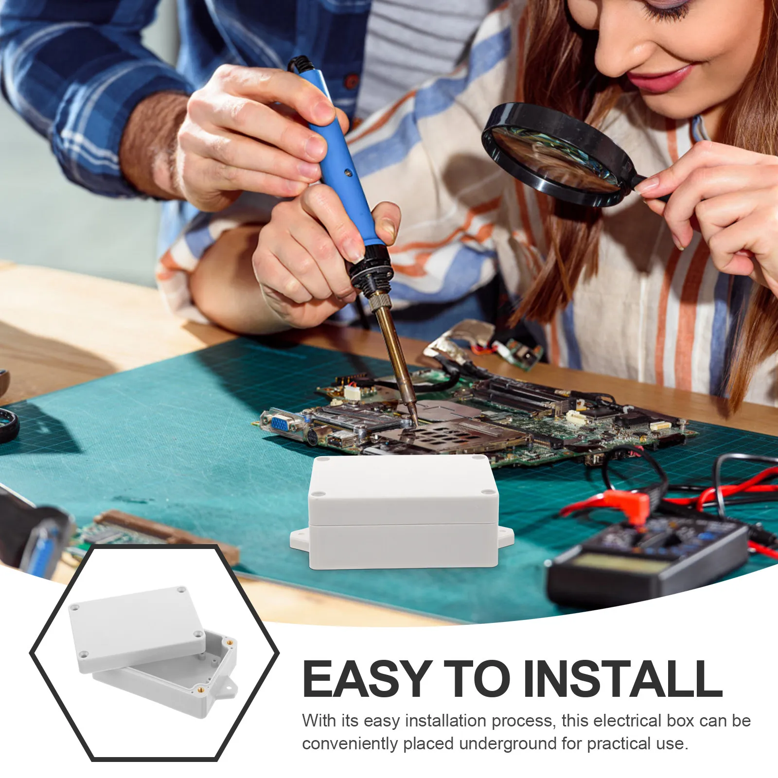 Plastic Weatherproof Junction - Outdoor Lighting Underground Wiring review and price