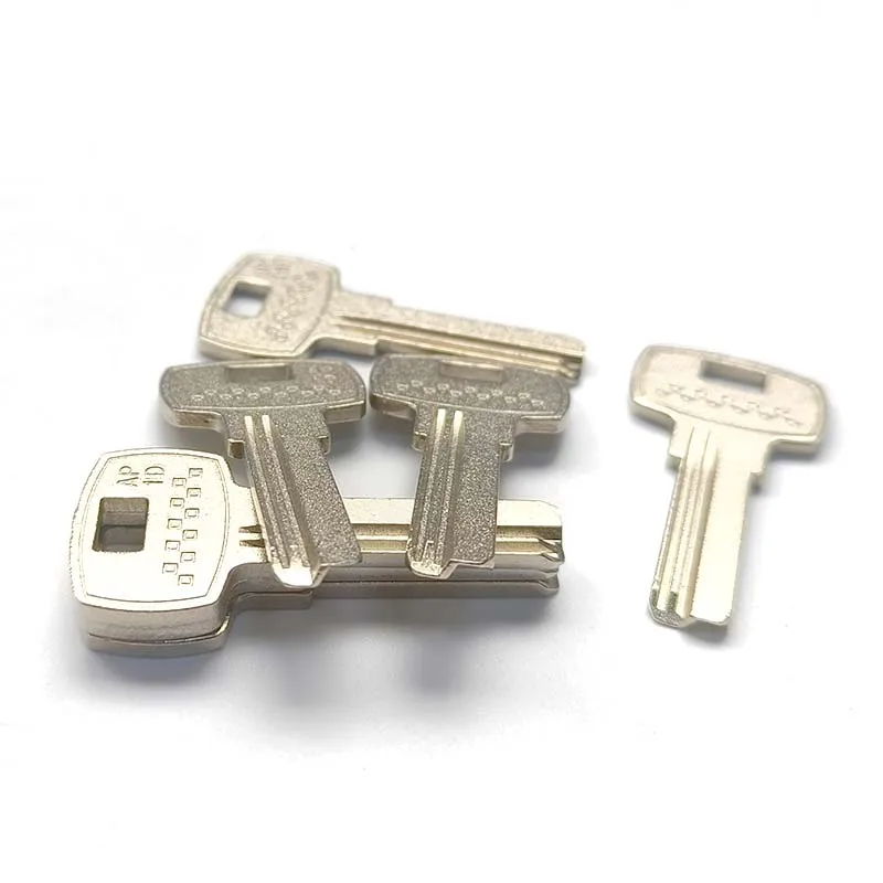 5-100 Pcs Hi-Rel APECS AP1D Key Blank Vertical Lock Type Empty Locksmith Tool for Armor Matte Door Cylinder Home House