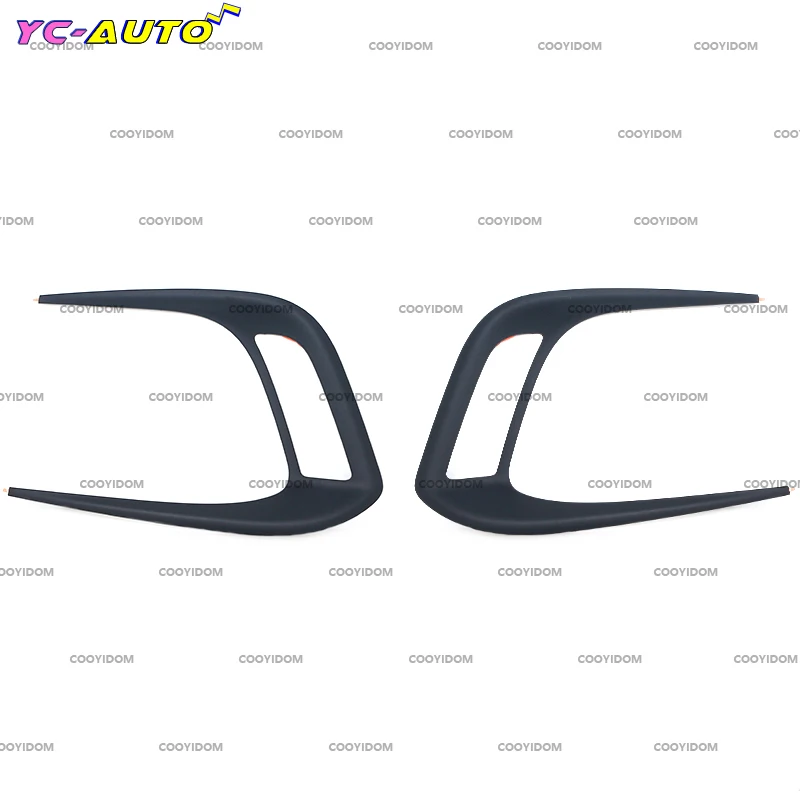 For Suzuki Vitara 2016-2020 Front Fog Light Cover Grill Daytime Running Lamp Frame Trim ABS Decorative Sticker Car Accessories