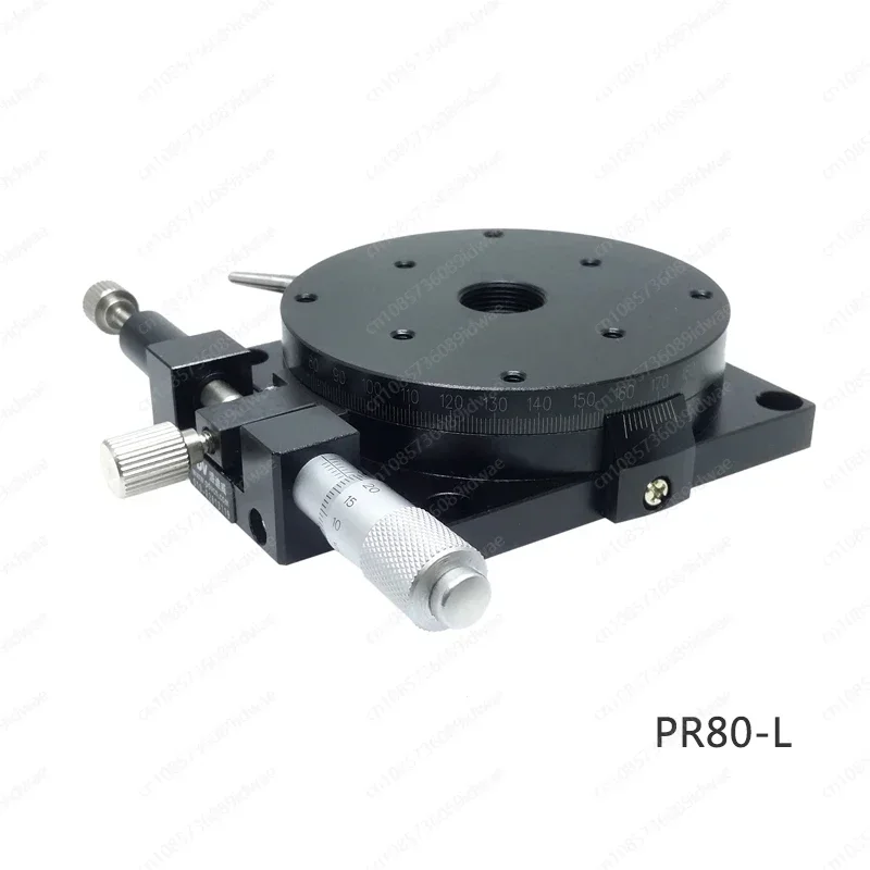 PR80-L PDV manual rotary table/indexing plate/360 ° turntable/manual indexing plate