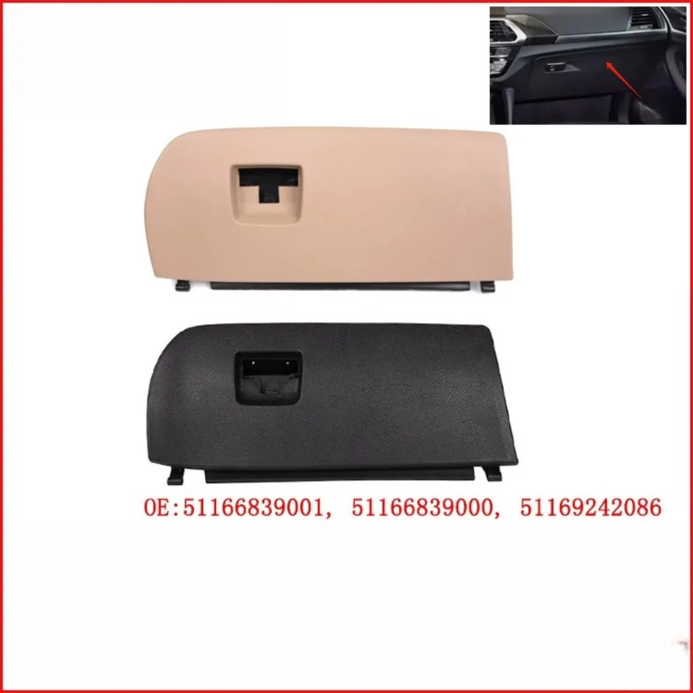 51166839000 For BMW X3 F25 2011-2017 X4 F26 2015-2018 Car Glove Box Lid Black Front Smooth Opening Dash Glove Box Door Lid