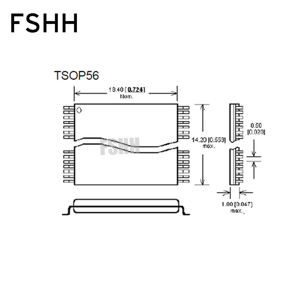 Imagem -05 - Adaptador do Programador para Xeltek Soquete do Teste do ic Sa628-b067 Tsop56 a Dip48