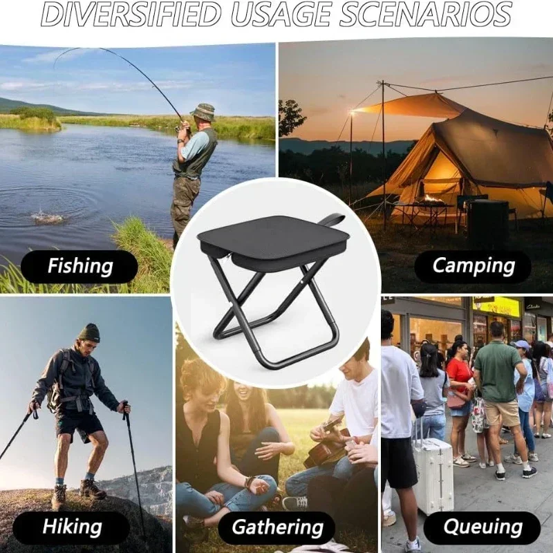 Home Low Stools, Outdoor Folding Stools, Hand In Hand With Bags, Mazha, Tourism, Camping, Fishing, Train Queues, Small Stools S2A00Cf300E4D4F9E82B0F0Df86Ae6492T