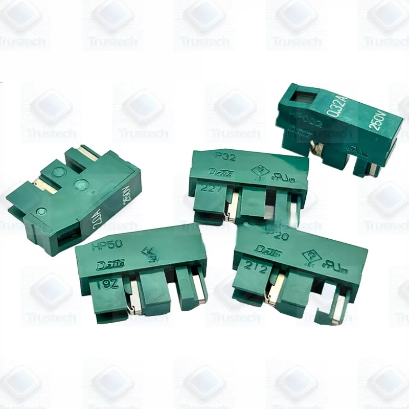 Original 5 pieces of fuses: HP032/05/10/16/20/32/50/63/HP70K, 3.2A/5A