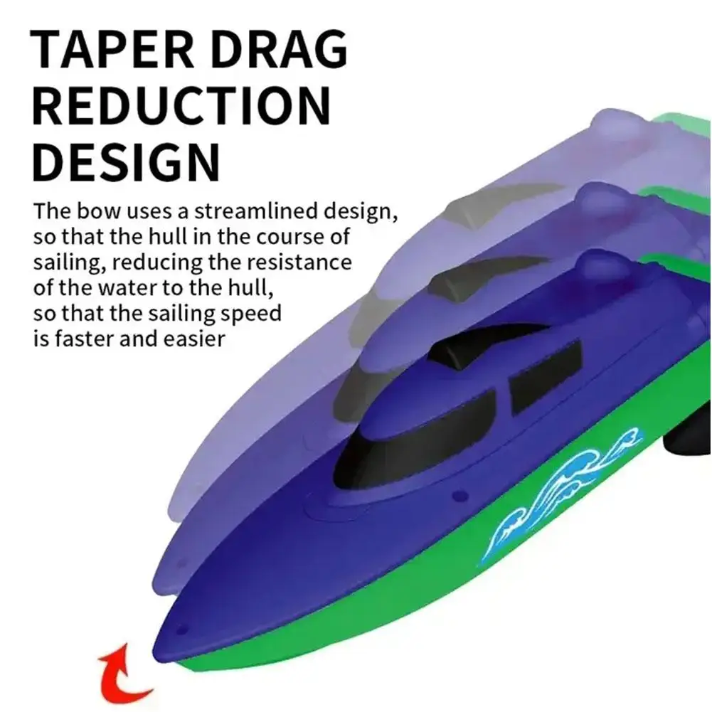 يمكن إطلاق قوارب التحكم عن بعد لمحاكاة القوارب السريعة عالية السرعة قوارب البخار الكهربائية للأطفال الأولاد ألعاب الحديقة المائية في الهواء الطلق