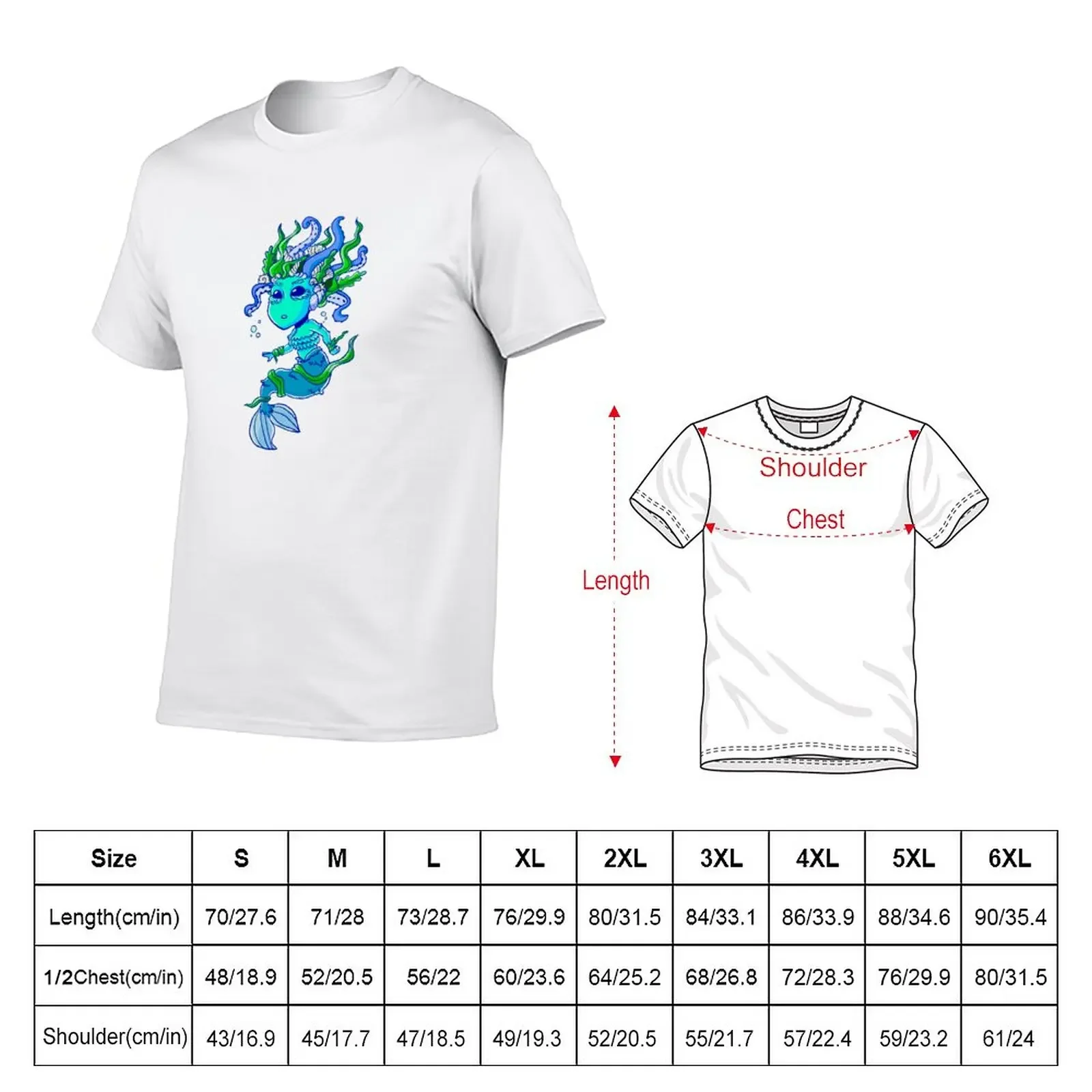 New Sea Nymph T-Shirt custom t shirt Oversized t-shirt funny t shirts for men