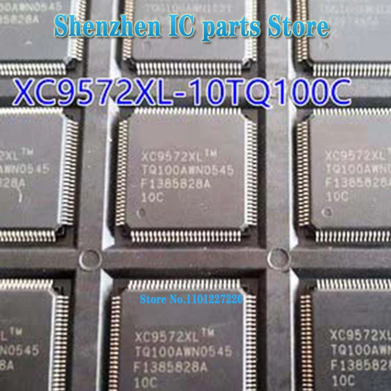 10PCS/lot XC9572XL XC9572XL-10TQG100C QFP-100 In Stock