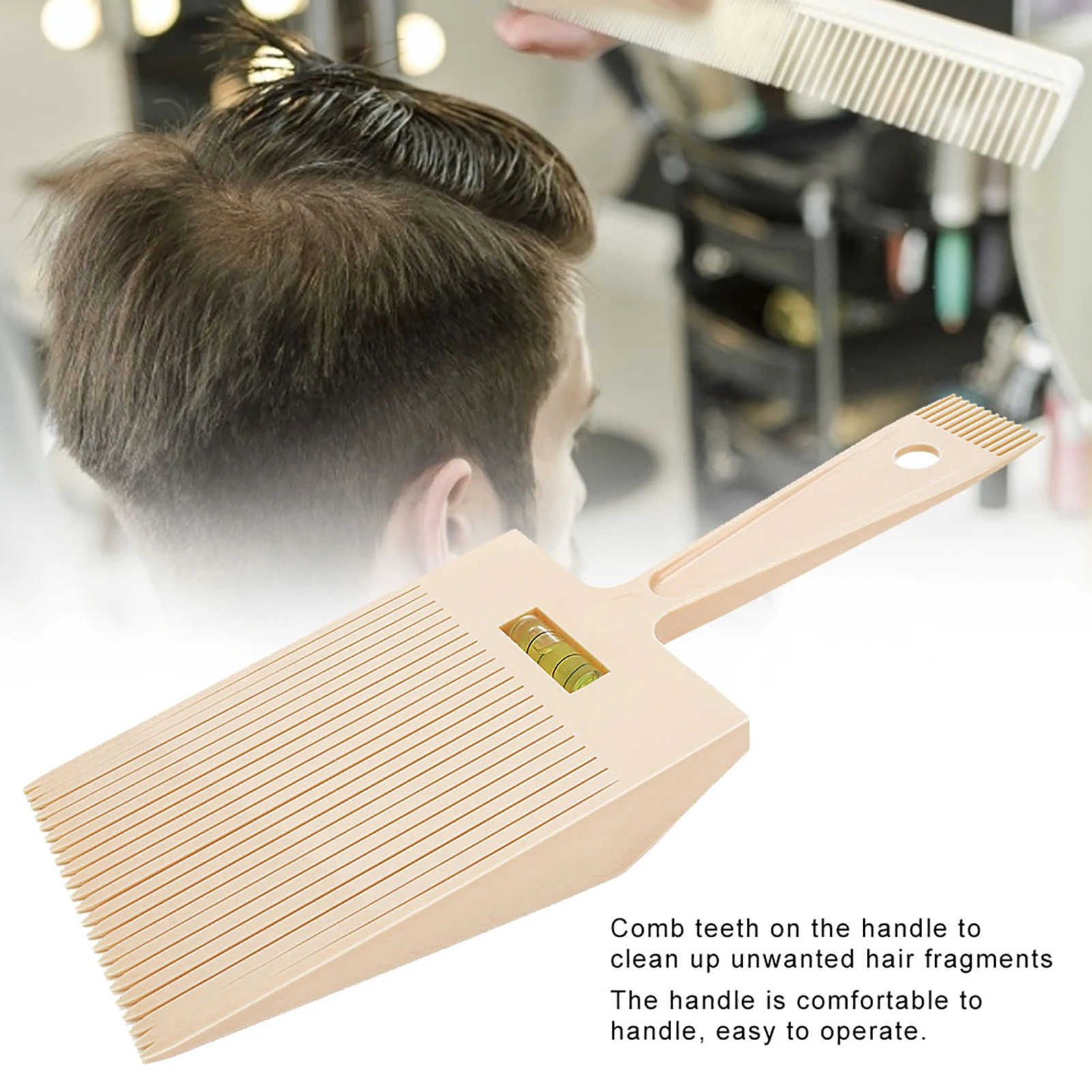 

Hair Comb Professional Flat Top Comb Portable Salon Barber Hair Styling Cutting Tool Accessories Hair Cutting Comb