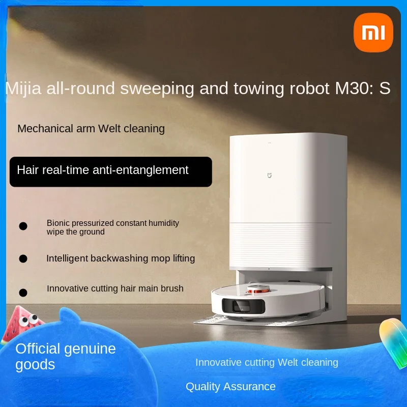 

로봇물걸레청소기Xiaomi Mijia all-round sweeping and towing robot M30Svacuum mopping sweeper automatic cleaning cutting