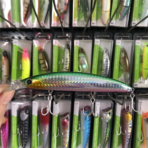 Imagen 2 del producto 9106 LURETV Japón original importado ima mismo estilo Emma señuelo fishway Gyodo serie 110MD cebo flotante Mino