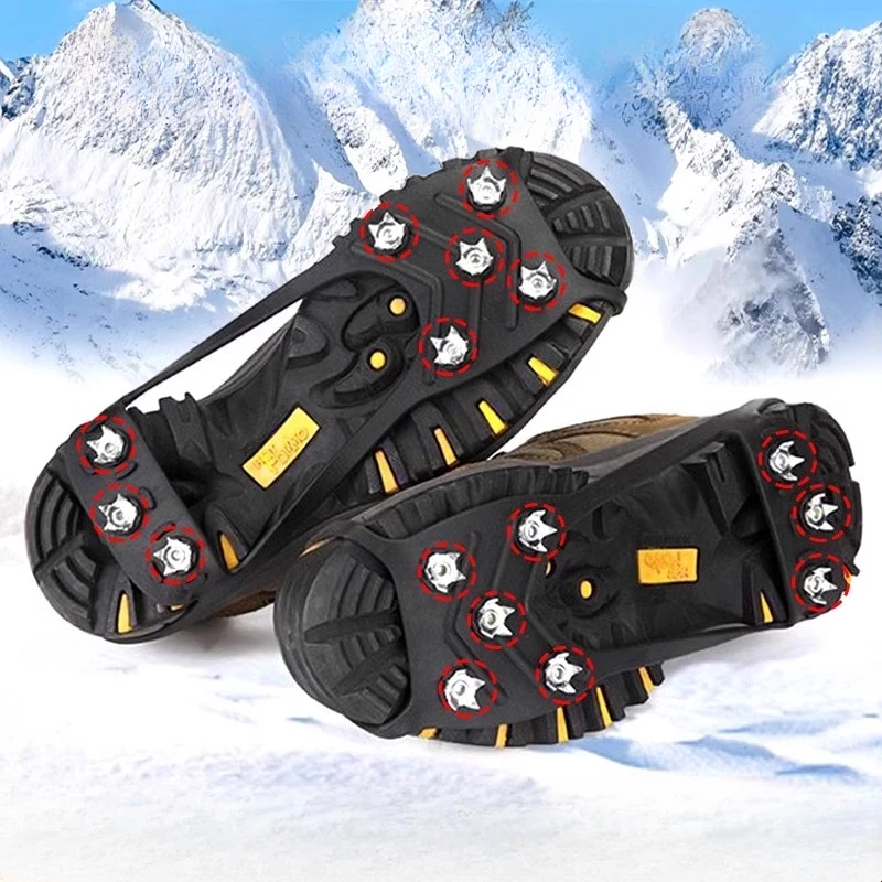 

Anti-skid shoe claw, anti-skid shoe cover, outdoor snow shoe nail, mountaineering ice surface, outdoor anti-skid artifact