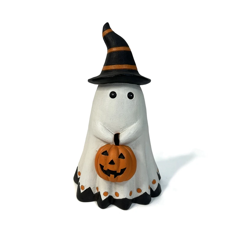 

Halloween Ghost Ornaments Holiday Decorations Resin Crafts Home Decoration Suitable For Bookshelves Windowsill Bedroom