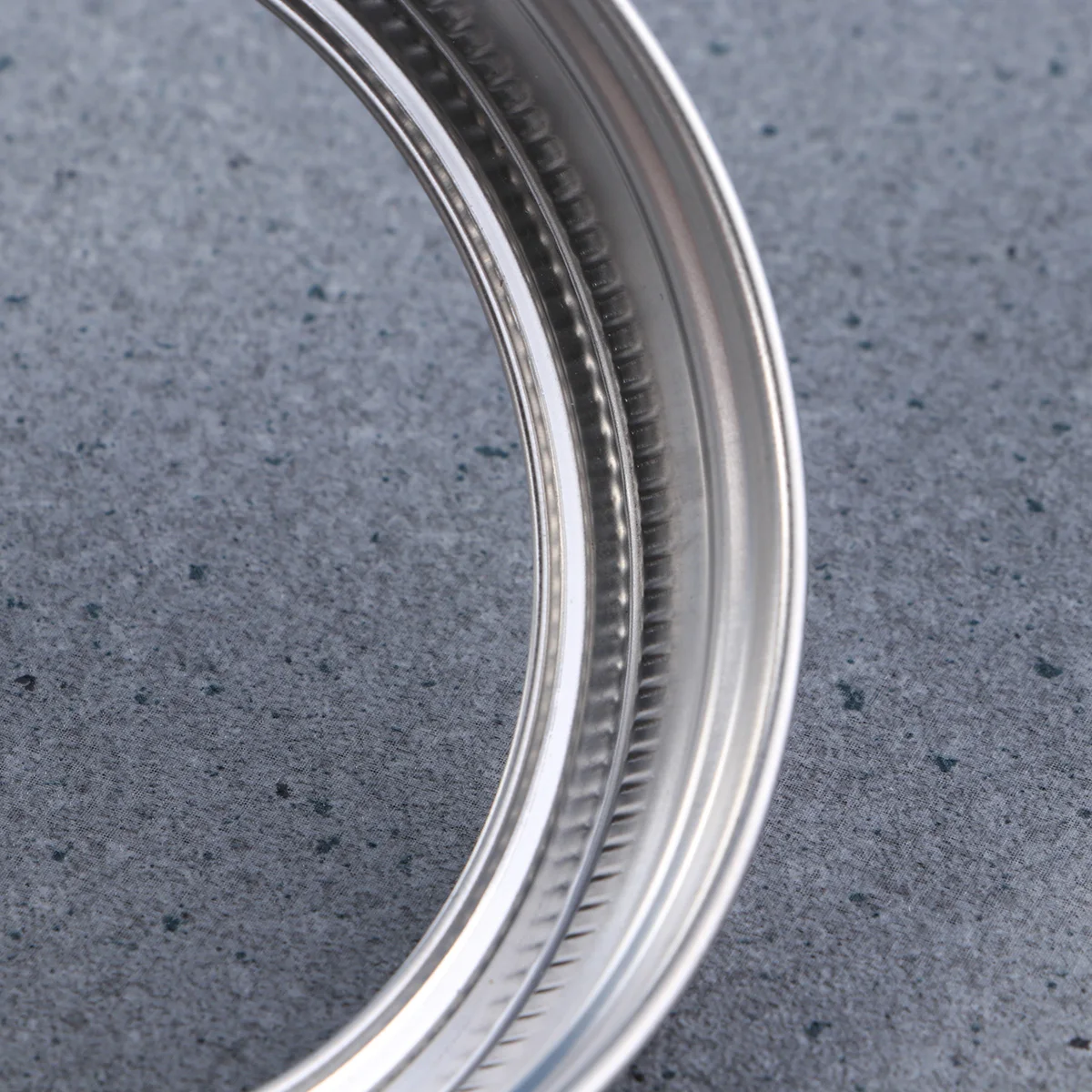 

12 Pcs Stainless Steel Canning Lids Rings Jar Bands Replacement Screw Rings for Mason Wide Mouth Broccoli Lentil Alfalfa Mung