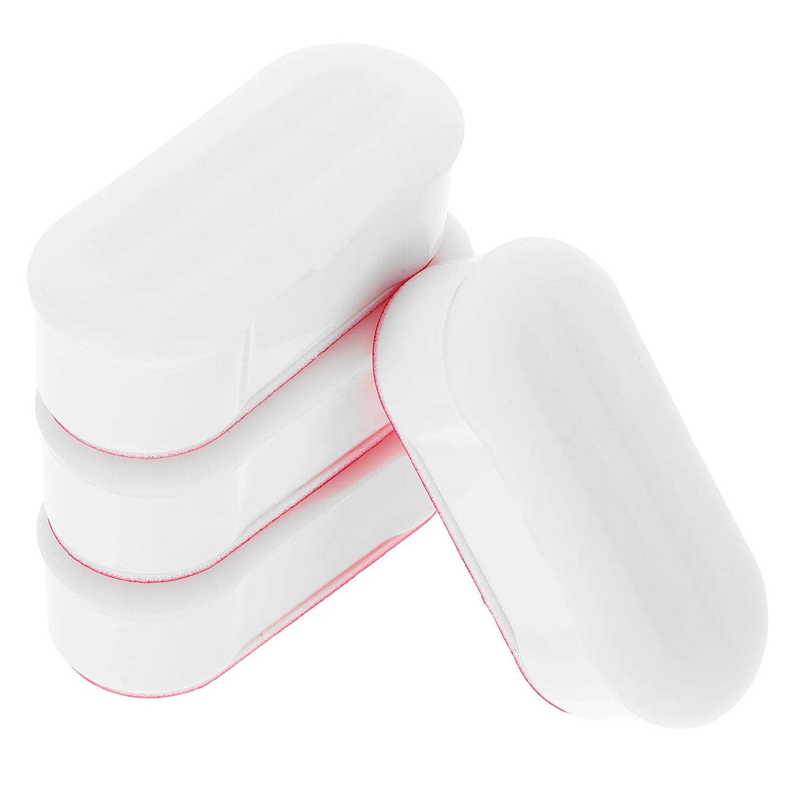 

4Pcs Toilet Seat Bumpers Universal Strong Adhesive Replacement Kit Durable ABS Plastic Tpe Bathroom Seat Cushion Pads