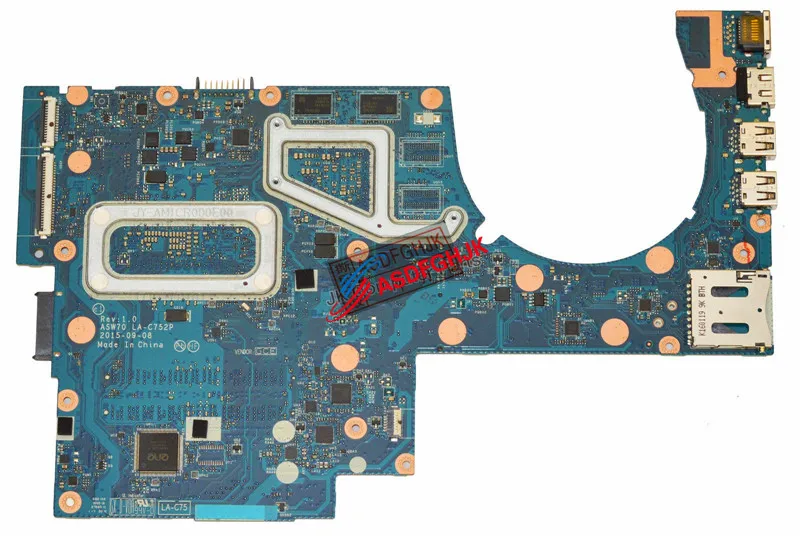 Placa base Original para ordenador portátil HP M7-N109DX 17-N179NR 940M/2GB con CPU i7 837769 -501 la-c752p completamente probado