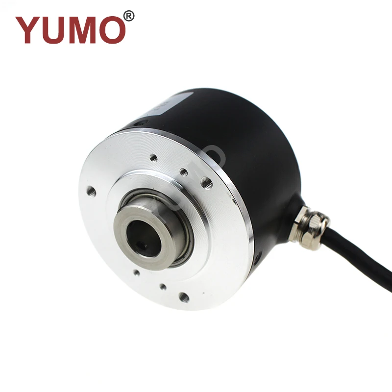 

High quality IHA6012 60mm housing diameter 1000ppr 5V DC hollow shaft incremental rotary encoder sensor