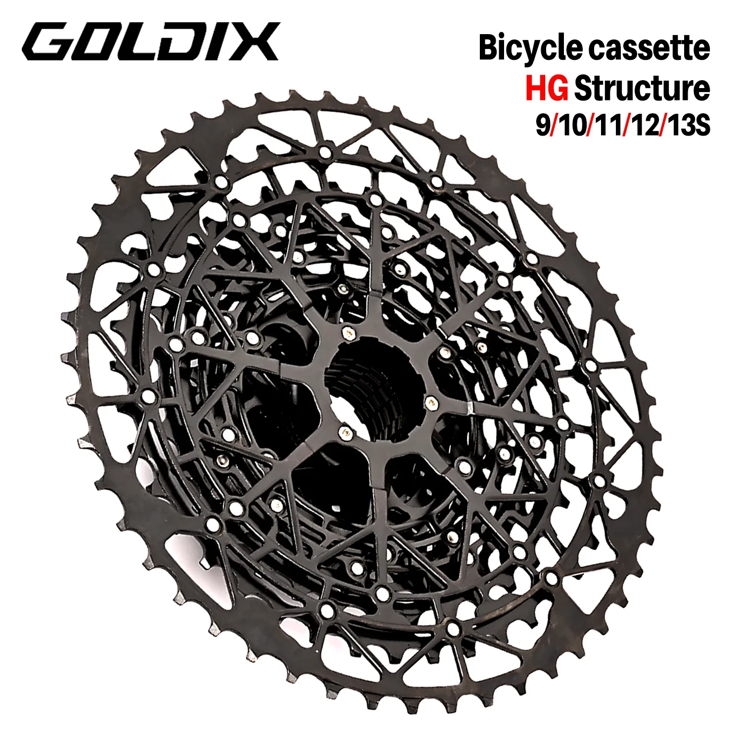 自転車本体 yeng1102 GOLDIX 13 Speed Ultralight Bicycle Cassette MTB Freewheel Carbon