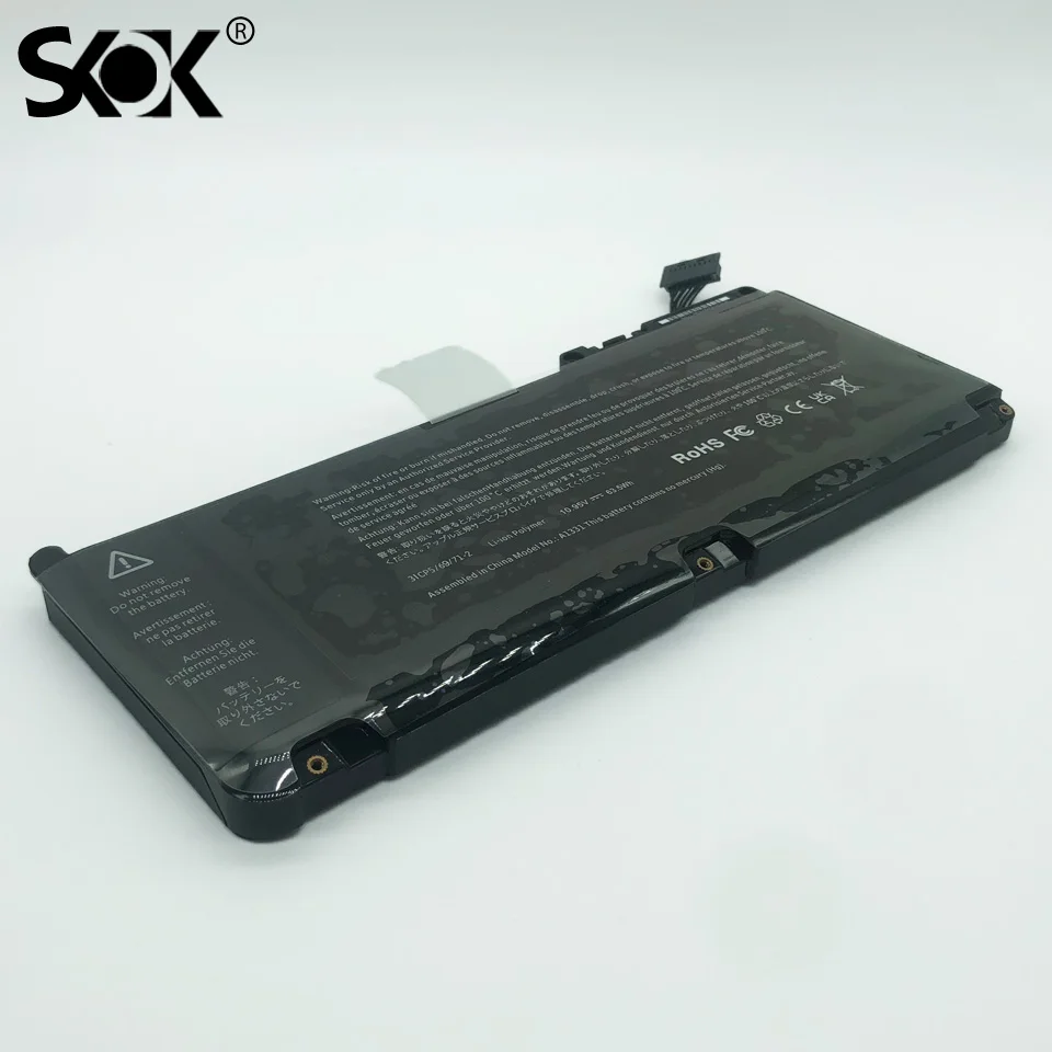 Laptop Bateria For Apple MacBook Pro 13 MC207LL/A MacBook6,1(Late 2009) MC516LL/A MacBook7,1 (Mid-2010) A1342 A1331 battery