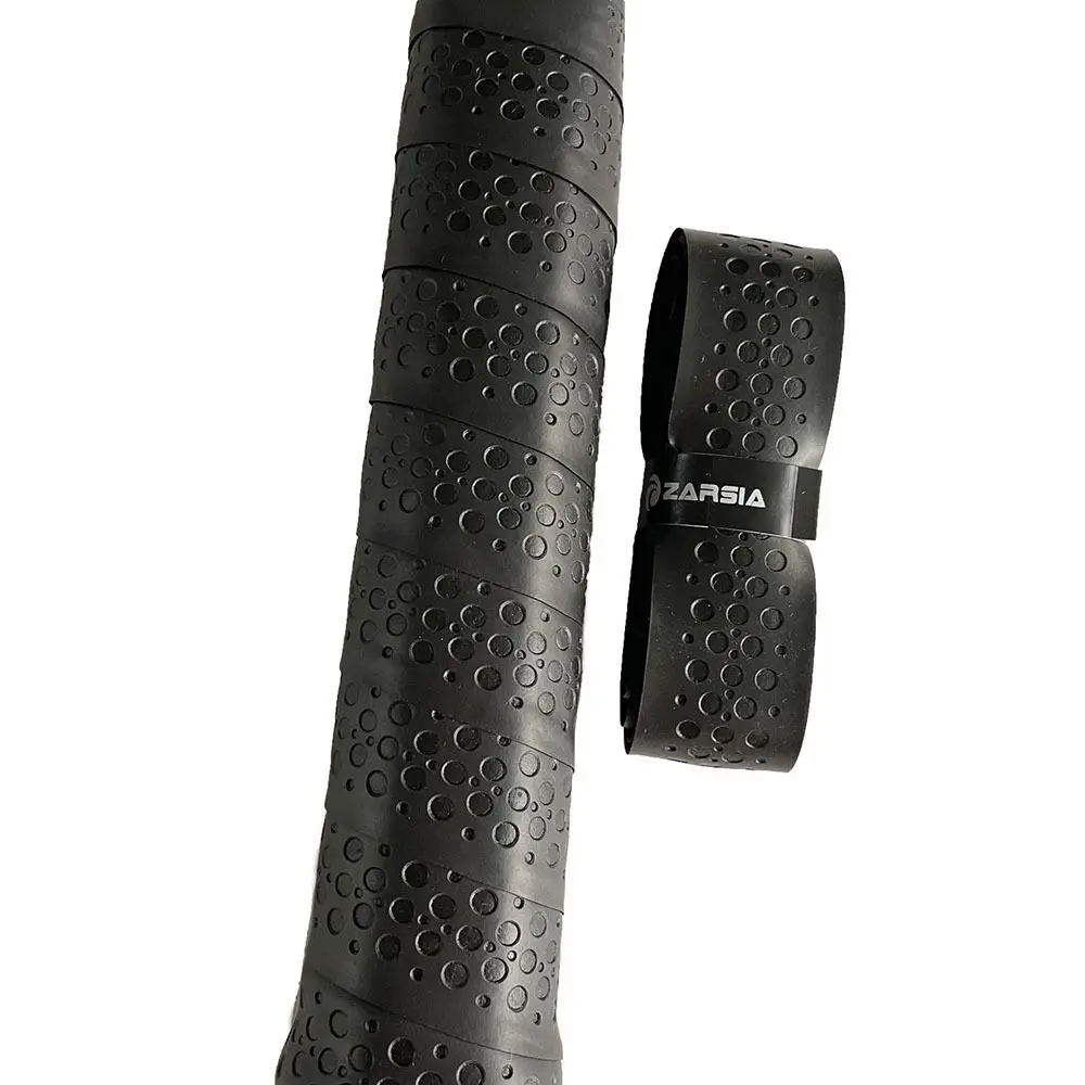 Durable Replacement Tennis Racket Inner Overgrip Racquet Handle Grip Badminton Squash Sweat Absorption Shock-proof Embossing