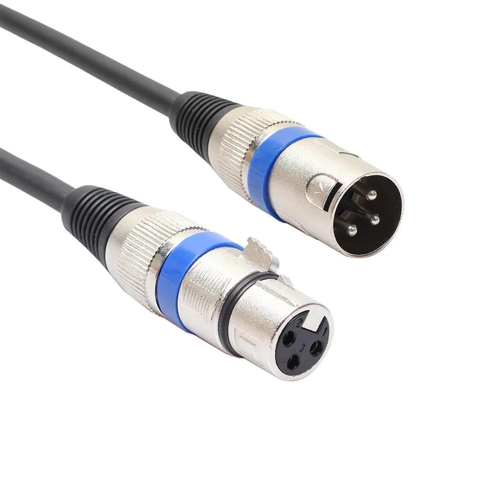 3 Pin XLR Cable Male to Female Canon Plug Audio Cable Shielded for Mixer Microphone Amplifier 0.3m-30m