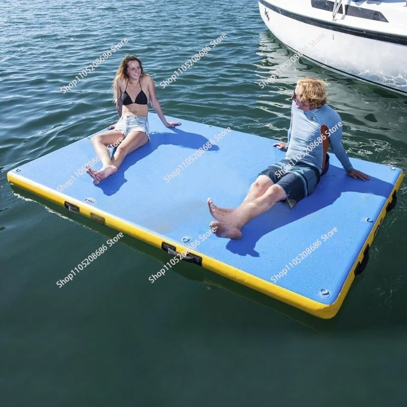 1pcs High Quality Inflatable Floating Island Water Floating Platform for Fishing