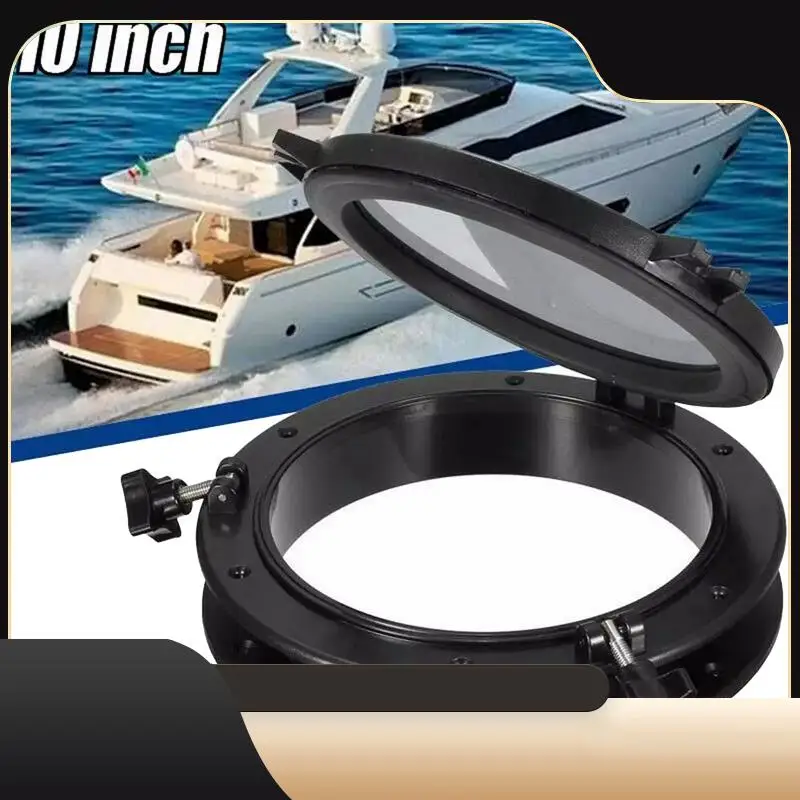 A13Z-10 Inch RV Boat Yacht Round Portlight Window Accessories