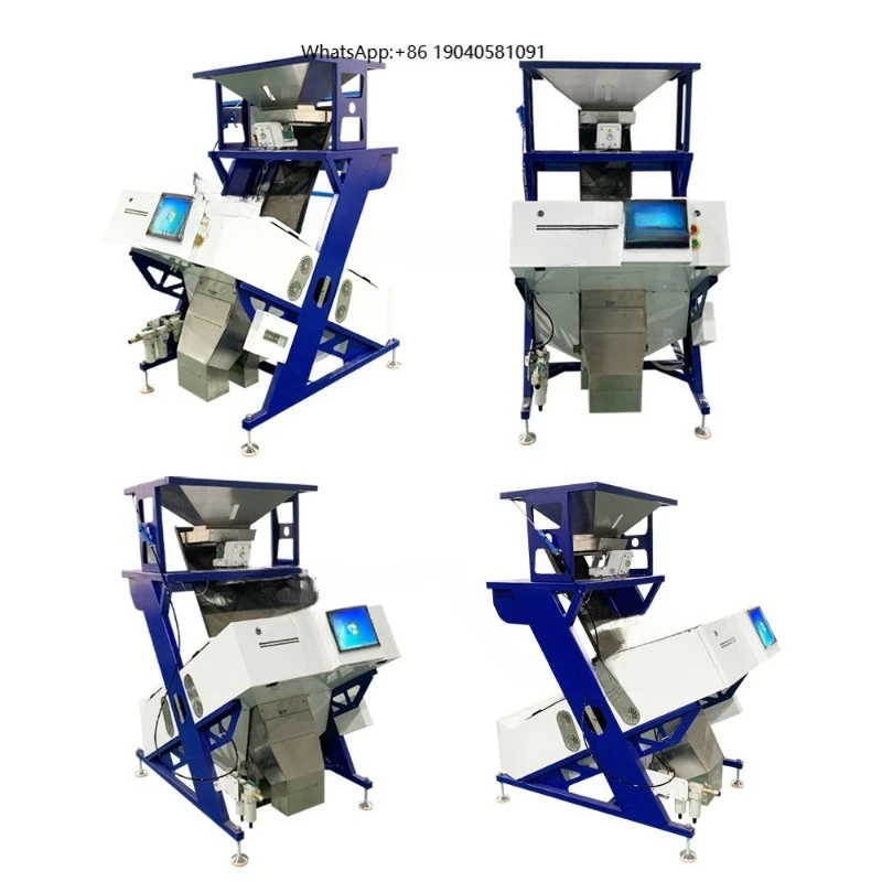 50-8000kg/h Coffee Beans Rice Millet Grain Plastic Salt Quinoa Blueberry Nuts Tea Color Sorting Machine Color Sorter Machine