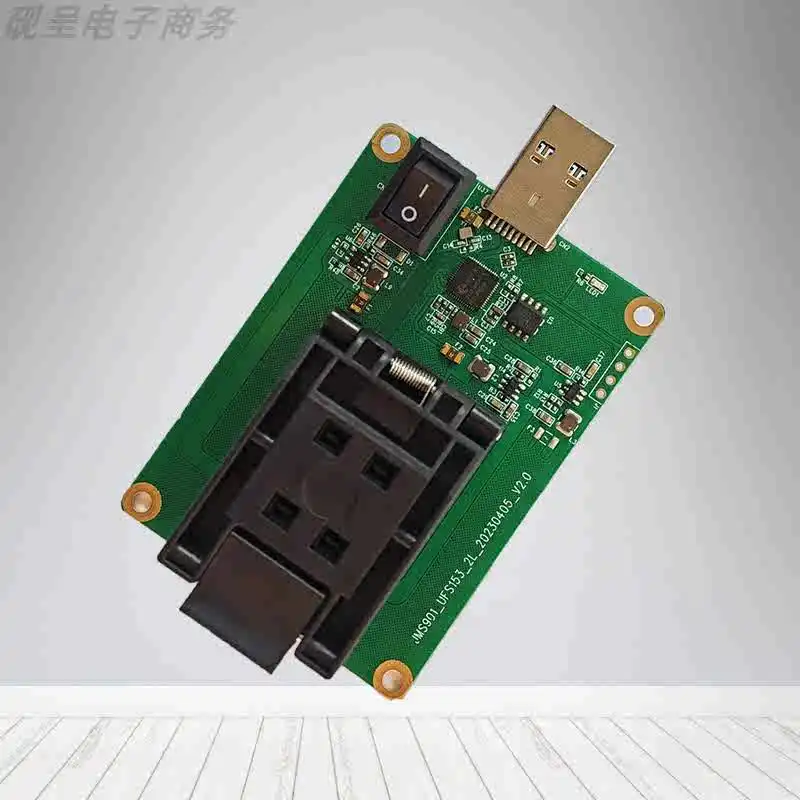 USB3.0 socket JMS901 master control UFS153 BGA153 simple burner