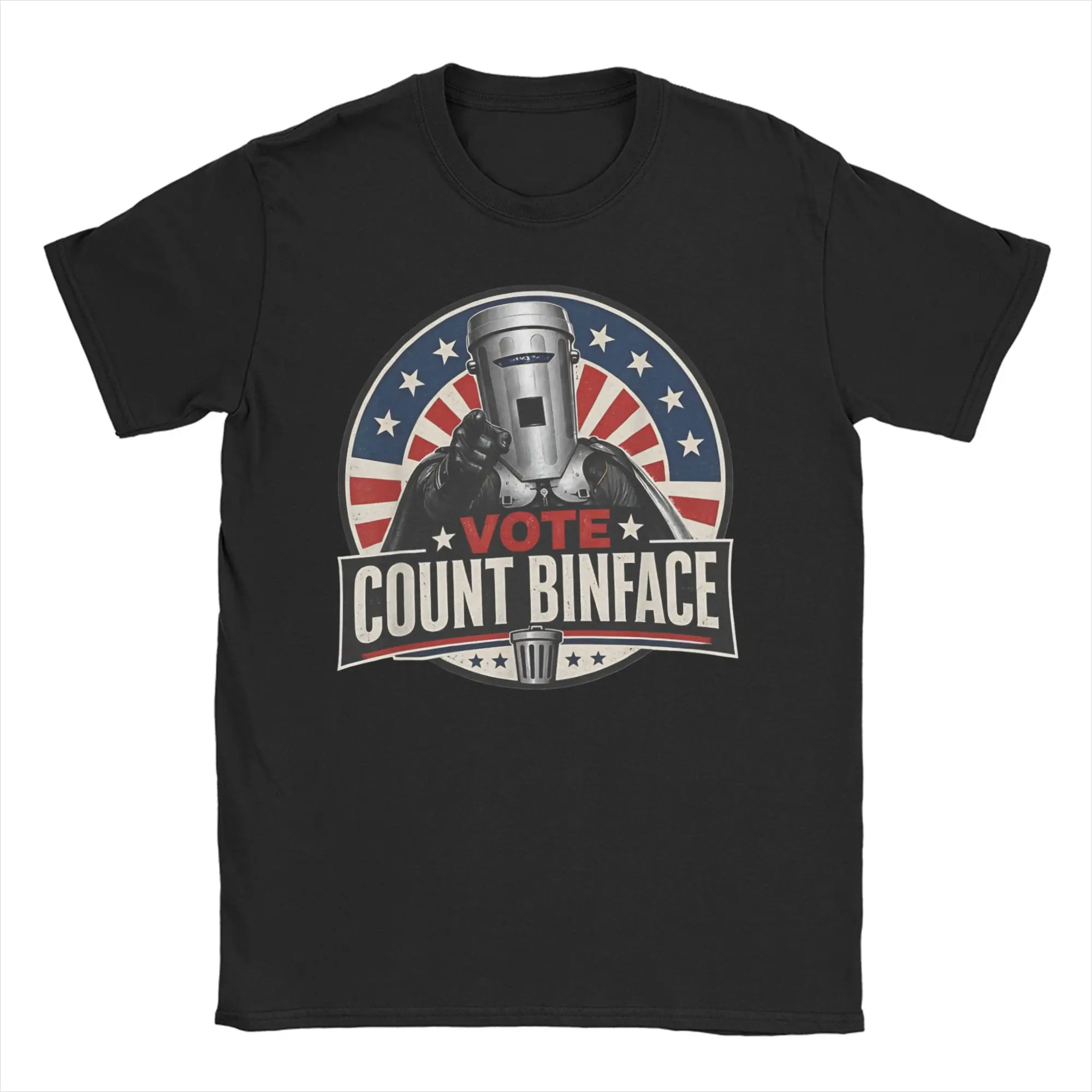 Funny Count Binface Vote Binface Clacton By-Election T-Shirts Men 100% Cotton T Shirt  Short Sleeve Tees New Arrival Clothing