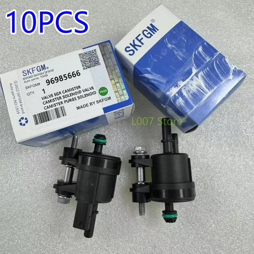 Imagen 1 del producto -10PCS NO: 96985666 0280142502 Válvula solenoide de purga del depósito de vapor para Chevrolet Spark 2013-2015 1.2L L4