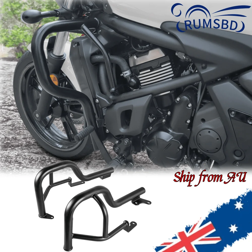 Motorcycle Engine Guard Crash Bars Frame Protector Bumper For Kawasaki Vulcan S EN650 VN 650 VN650 2015-2024 Accessories