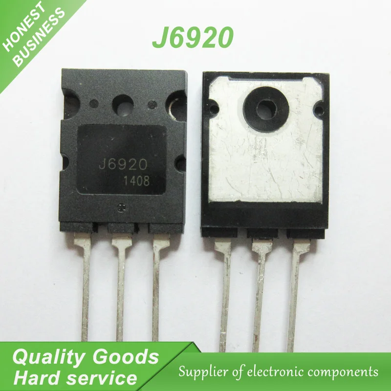 5pcs/lot J6920 HD TV line pipe transistor chip IC 20A / 1700V TO-3P new original