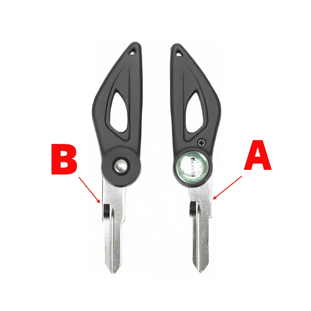 1Pcs New Blank Key Motorcycle Replace Uncut Keys For TRK502 502C TNT150 TNT300 TNT600 BN251 BN302 BN600 TNT TRE 899 1130