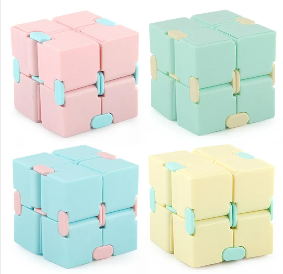 NEUER Puzzle-Würfel Langlebiges Exquisites Entspannungsspielzeug Infinity Magic Cube für Erwachsene Fidget Toys Antistress Angstlösendes Schreibtischspielzeug – Detail 2