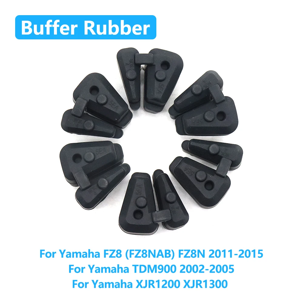 For Yamaha FZ8 FZ8N FZ 8N 2011-2015 TDM900 XJR1200 XJR1300 Motorcycle Rear Wheel Sprocket Hub Damper Rubber Buffer Kit