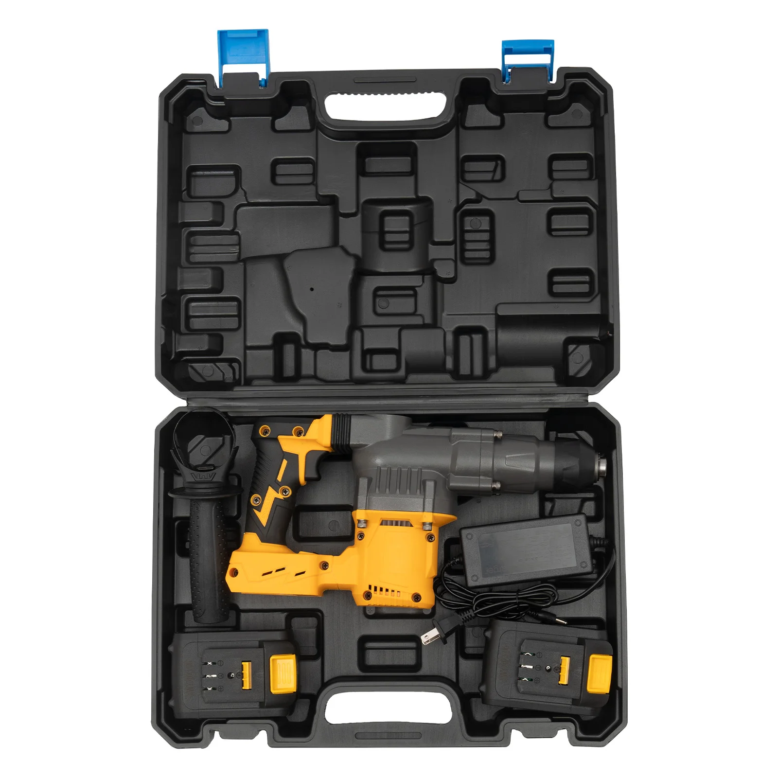 128VF Rotary Hammer Drill SDS Plus, Cordless Brushless 19500mAh 2-Pack, Electric Hammer/Pick Modes for Concrete Steel