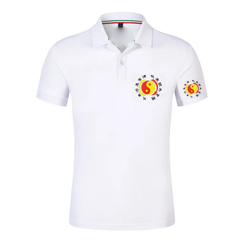 Jeet Kune Do Martial Artist Wing Chun Men's Polo is suitable for summer business casual wear at a high-end level T shirt