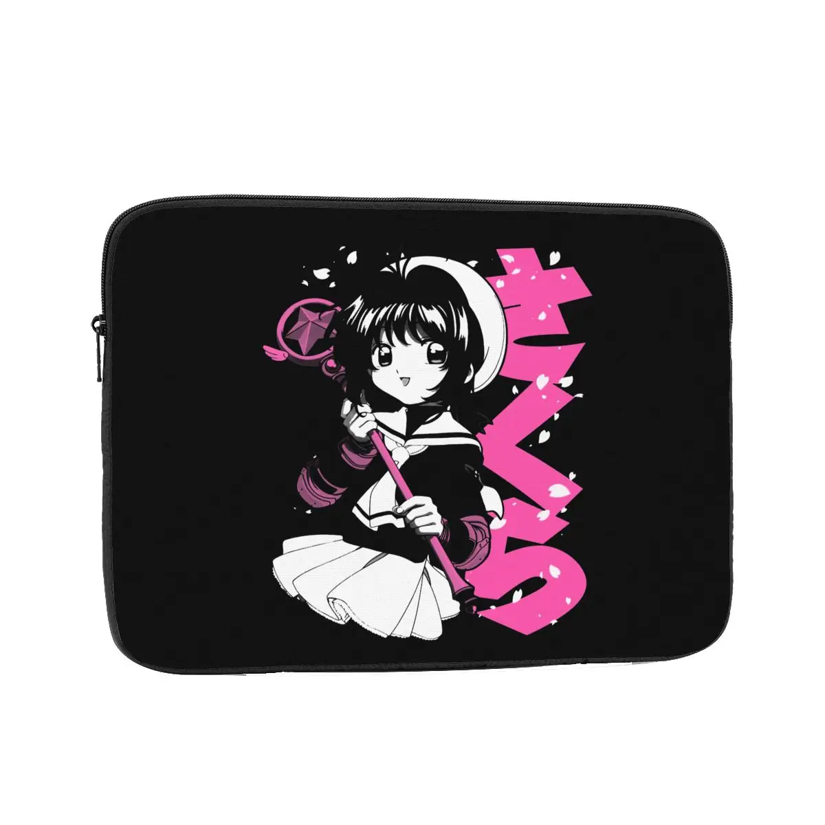 Laptop Liner Sleeve Card Captor 12 13 15 17 Inch Notebook Sleeve Cover Bag Cardcaptor Sakura Bloom Tablet Shockproof Case