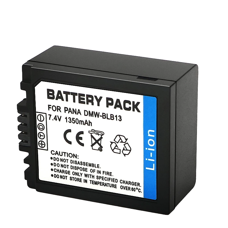 DMW-BLB13 DMW BLB13 Camera Battery for Panasonic Lumix DMC-GF1 G1 GH1 G10 G2