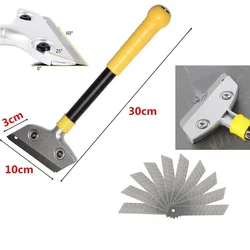 100mm Blade Scraper Floors For Glass Scrapers Tools Parts Workshop Equipment ABS Aluminum Alloy Hand Tools